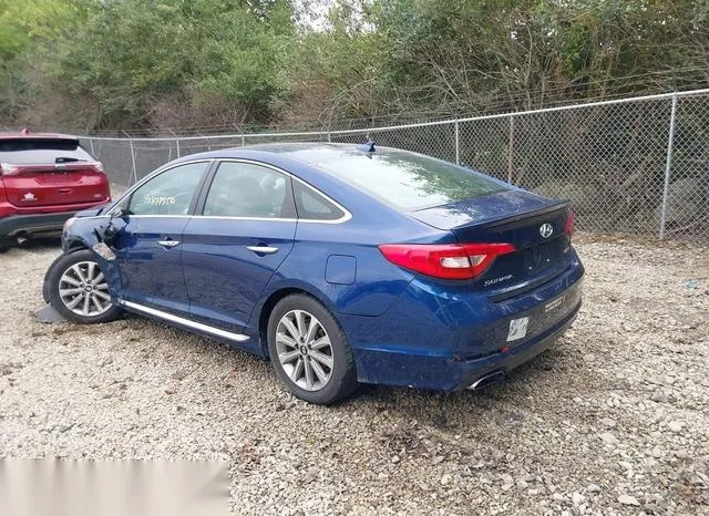 5NPE34AF1HH587959 2017 2017 Hyundai Sonata- Limited 3