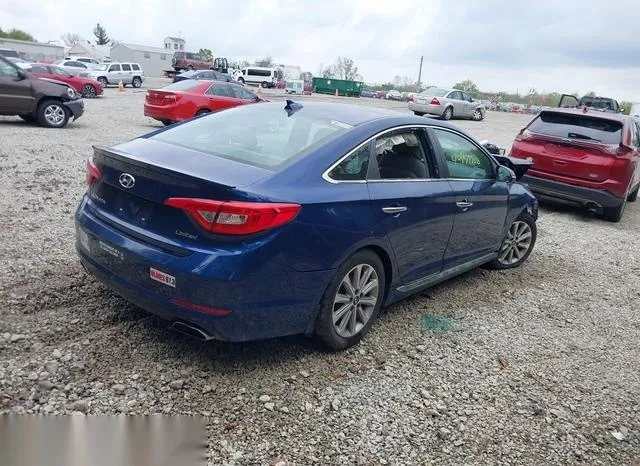 5NPE34AF1HH587959 2017 2017 Hyundai Sonata- Limited 4