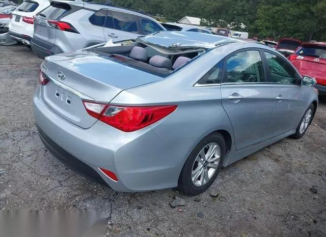 5NPEB4AC0EH812411 2014 2014 Hyundai Sonata- Gls 4