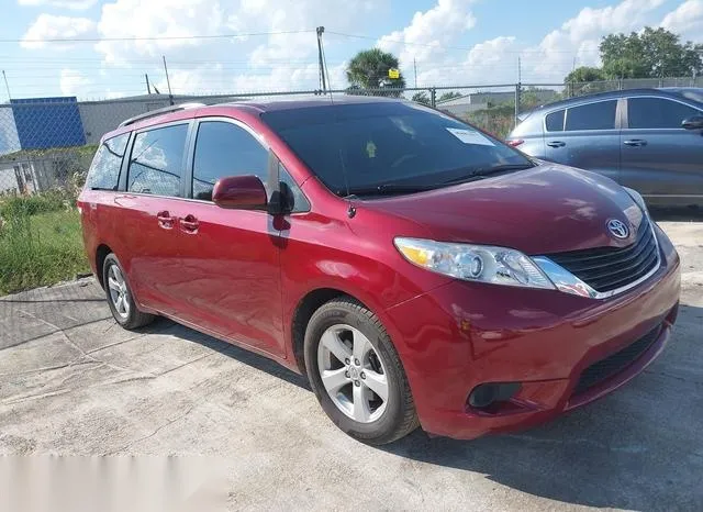 5TDKK3DC6DS375435 2013 2013 Toyota Sienna- Le V6 8 Passenger 1