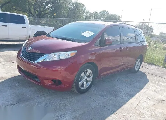 5TDKK3DC6DS375435 2013 2013 Toyota Sienna- Le V6 8 Passenger 2