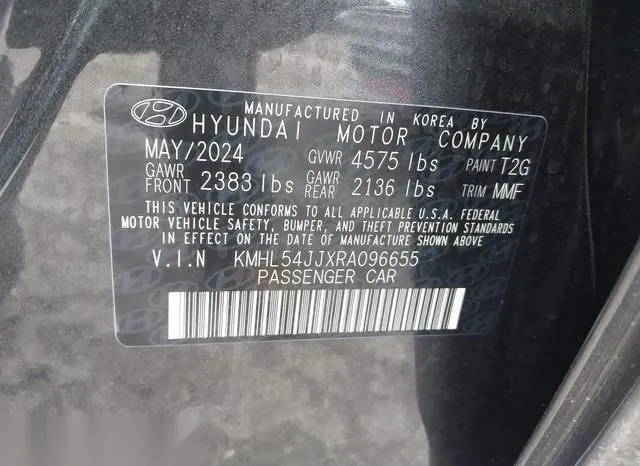 KMHL54JJXRA096655 2024 2024 Hyundai Sonata- Hybrid Limited 9