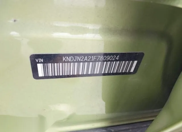 KNDJN2A21F7809024 2015 2015 KIA Soul 9