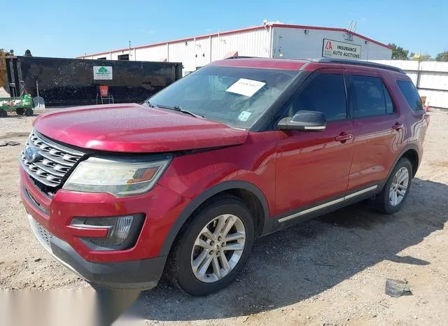 1FM5K7D87GGA42431 2016 2016 Ford Explorer- Xlt 2