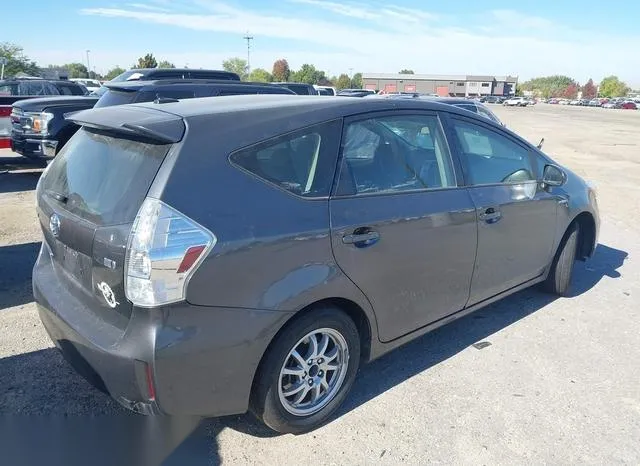 JTDZN3EU8C3145876 2012 2012 Toyota Prius- V Three 4