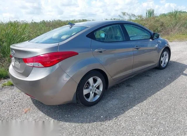 5NPDH4AE5DH280244 2013 2013 Hyundai Elantra- Gls 4