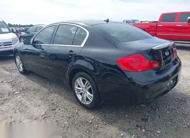 JN1DV6AR3CM860297 2012 2012 Infiniti G25X 3