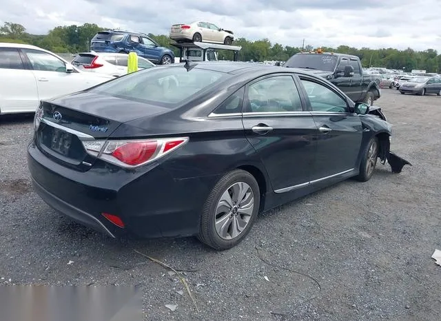 KMHEC4A41DA050911 2013 2013 Hyundai Sonata- Hybrid Limited 4