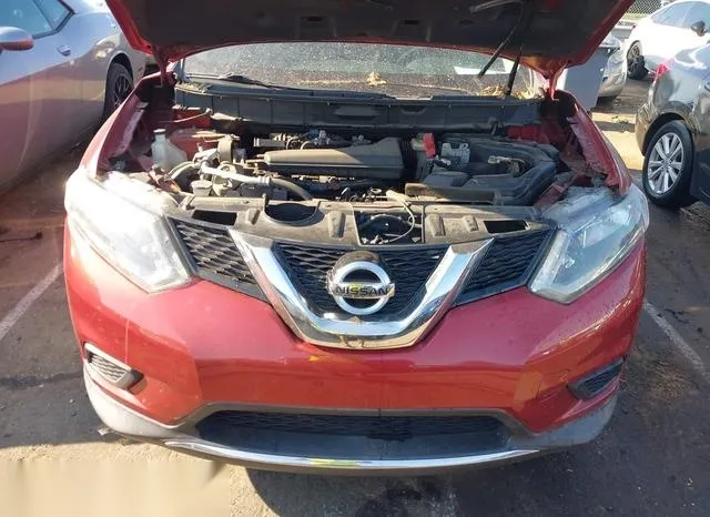 KNMAT2MT7GP677480 2016 2016 Nissan Rogue- S 10