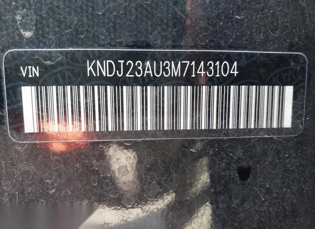 KNDJ23AU3M7143104 2021 2021 KIA Soul- LX 9