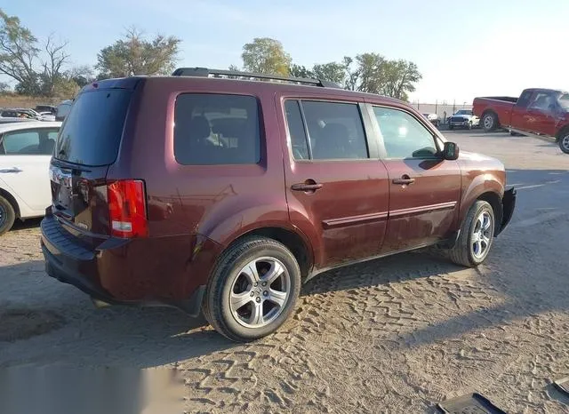 5FNYF4H5XDB029182 2013 2013 Honda Pilot- Ex-L 4