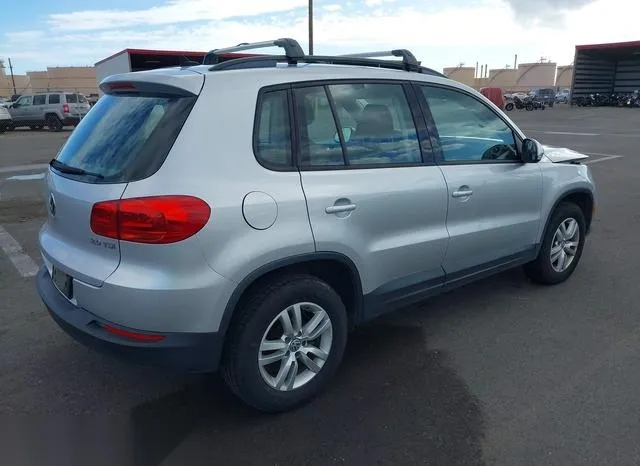 WVGAV7AX8FW551174 2015 2015 Volkswagen Tiguan- S 4