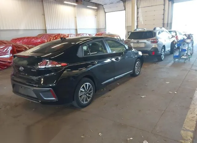 KMHC75LJ6LU072405 2020 2020 Hyundai Ioniq- Electric SE 4