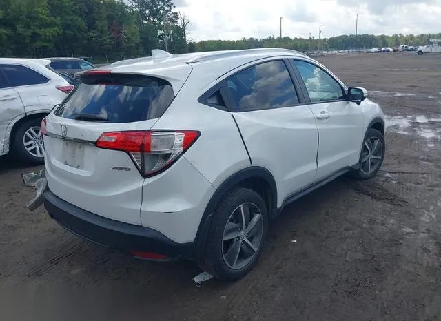 3CZRU6H5XMM743342 2021 2021 Honda HR-V- Awd Ex 4