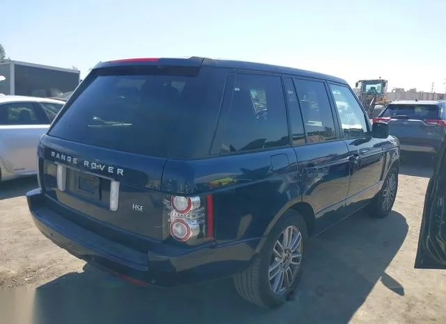 SALME1D4XCA387394 2012 2012 Land Rover Range Rover- Hse 4