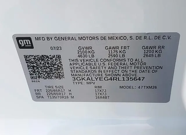 3GKALYEG4RL135647 2024 2024 GMC Terrain- Awd At4 9