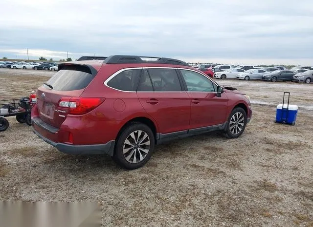 4S4BSBNCXF3270857 2015 2015 Subaru Outback- 2-5I Limited 4