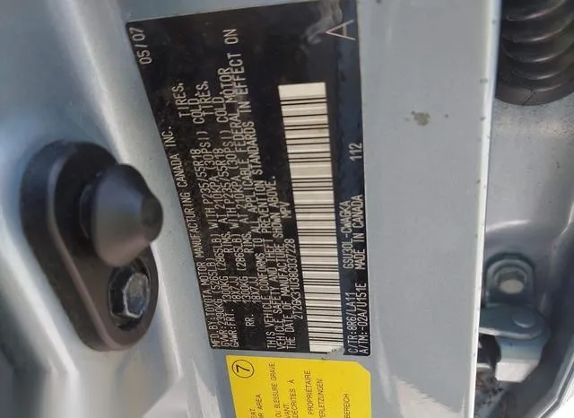 2T2GK31U38C037228 2008 2008 Lexus RX- 350 9