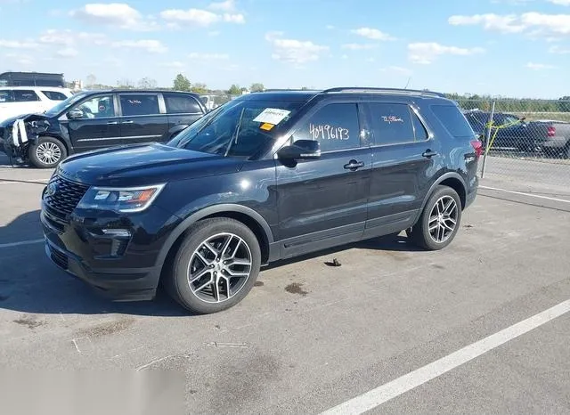 1FM5K8GT9KGB52508 2019 2019 Ford Explorer- Sport 2