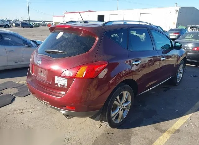 JN8AZ18W79W208867 2009 2009 Nissan Murano- LE 4