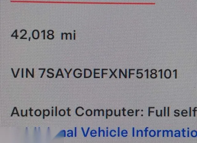 7SAYGDEFXNF518101 2022 2022 Tesla Model Y- Performance Dual 9