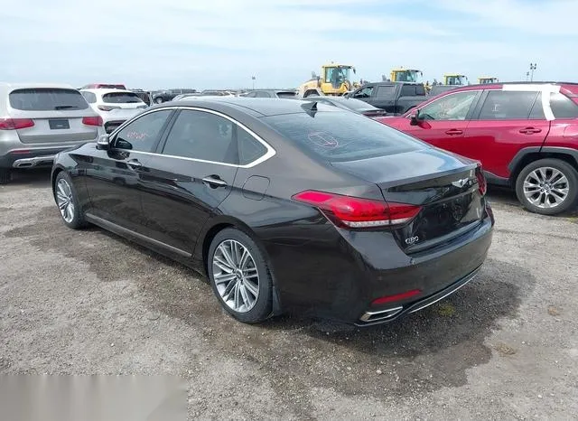 KMHGN4JE7JU284735 2018 2018 Genesis G80- 3-8 3