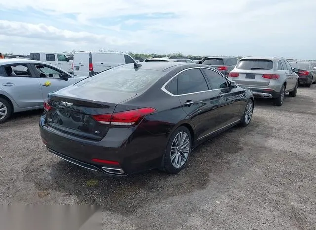 KMHGN4JE7JU284735 2018 2018 Genesis G80- 3-8 4