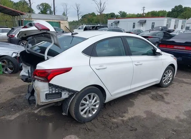 3KPC24A65NE173724 2022 2022 Hyundai Accent- Sel 4