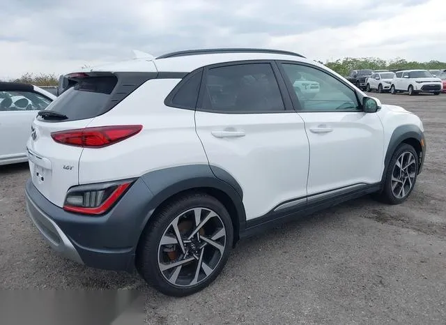 KM8K53A37NU904976 2022 2022 Hyundai Kona- Limited 4