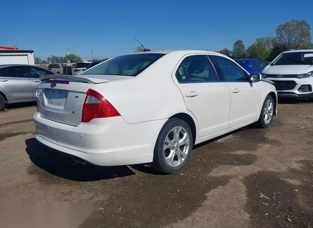 3FAHP0HA2CR122087 2012 2012 Ford Fusion- SE 4