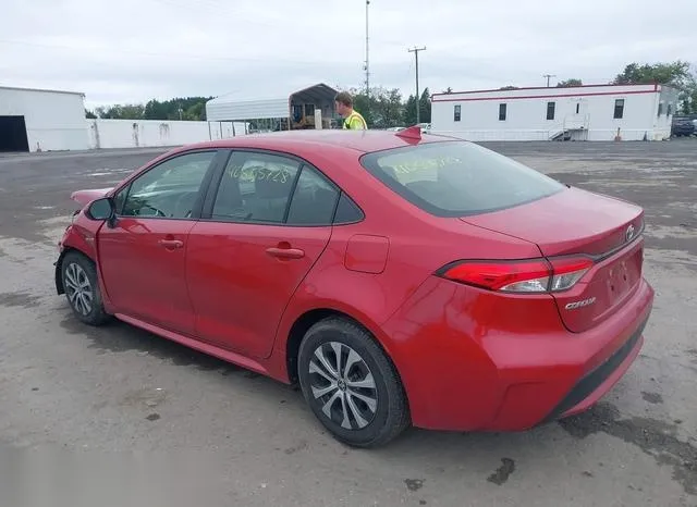 JTDEAMDE2MJ015146 2021 2021 Toyota Corolla- Hybrid Le 3