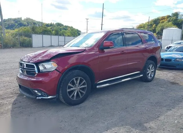 1C4RDJDG7FC114402 2015 2015 Dodge Durango- Limited 2