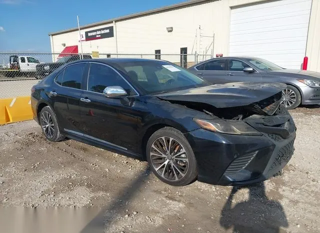 4T1B11HK0KU223843 2019 2019 Toyota Camry- SE 1