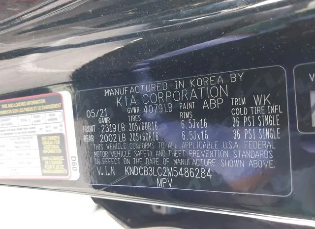 KNDCB3LC2M5486284 2021 2021 KIA Niro- LX 9