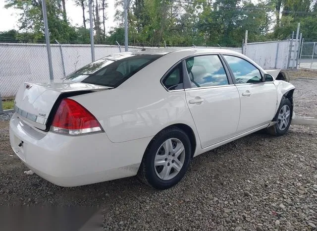 2G1WB55K189288665 2008 2008 Chevrolet Impala- LS 4