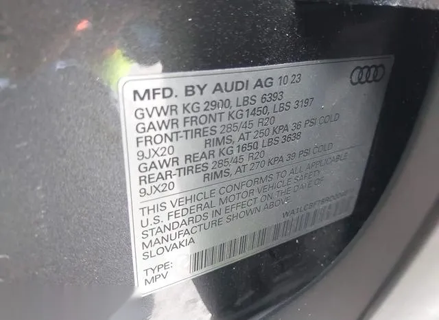 WA1LCBF78RD004074 2024 2024 Audi Q7- Premium Plus 45 Tfsi Q 9