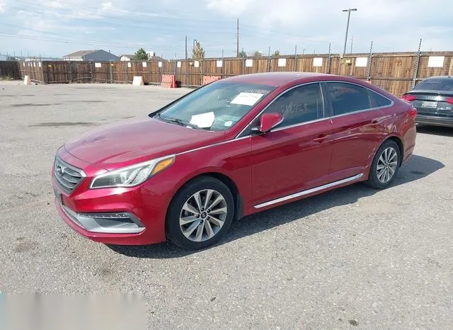 5NPE34AFXGH272382 2016 2016 Hyundai Sonata- Sport 2