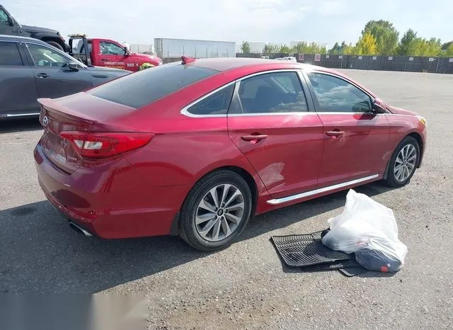 5NPE34AFXGH272382 2016 2016 Hyundai Sonata- Sport 4