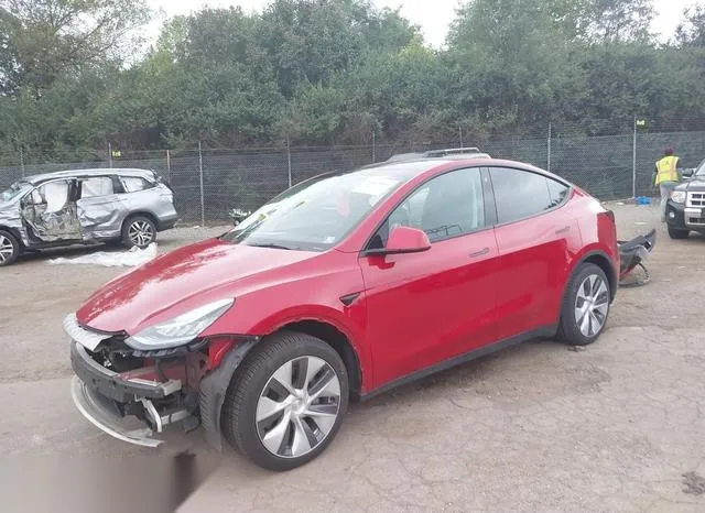 7SAYGDEE5NA012843 2022 2022 Tesla Model Y- Long Range Dual M 2