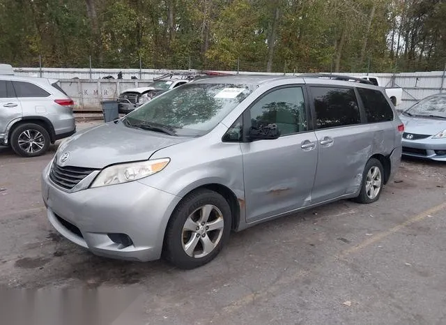 5TDKK3DC3CS202504 2012 2012 Toyota Sienna- Le V6 8 Passenger 2