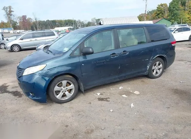 5TDZK3DC9BS075707 2011 2011 Toyota Sienna- Base V6 2