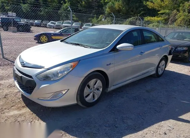 KMHEC4A43EA117607 2014 2014 Hyundai Sonata- Hybrid 2