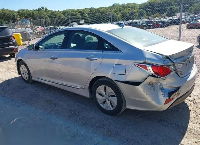 KMHEC4A43EA117607 2014 2014 Hyundai Sonata- Hybrid 3