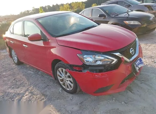 3N1AB7AP0KL607611 2019 2019 Nissan Sentra- SV 1