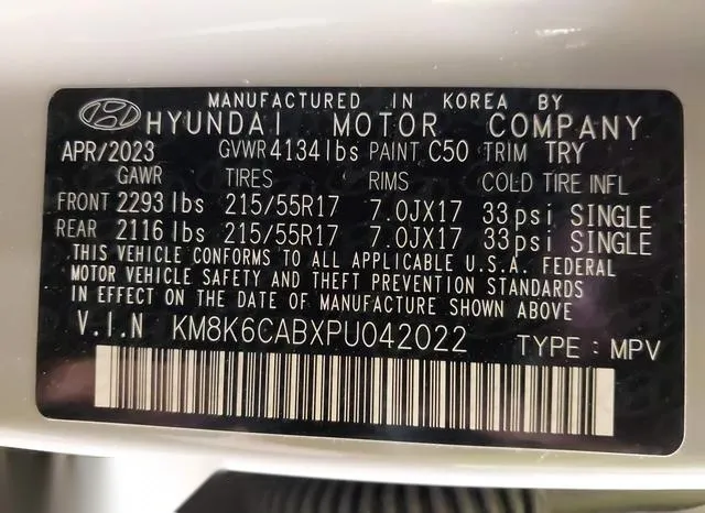 KM8K6CABXPU042022 2023 2023 Hyundai Kona- Sel 9