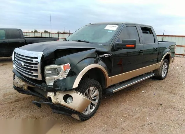 1FTFW1EF4DFA67523 2013 2013 Ford F-150- Lariat 2