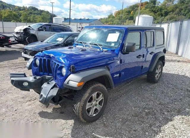 1C4HJXDG1KW662895 2019 2019 Jeep Wrangler- Unlimited Sport 2