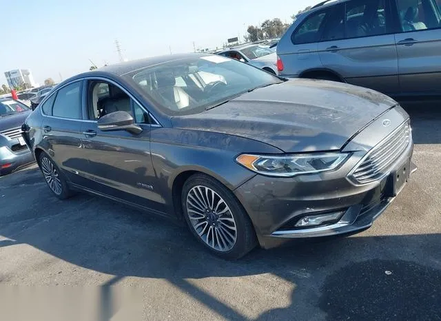 3FA6P0RU1JR115239 2018 2018 Ford Fusion- Hybrid Titanium 1