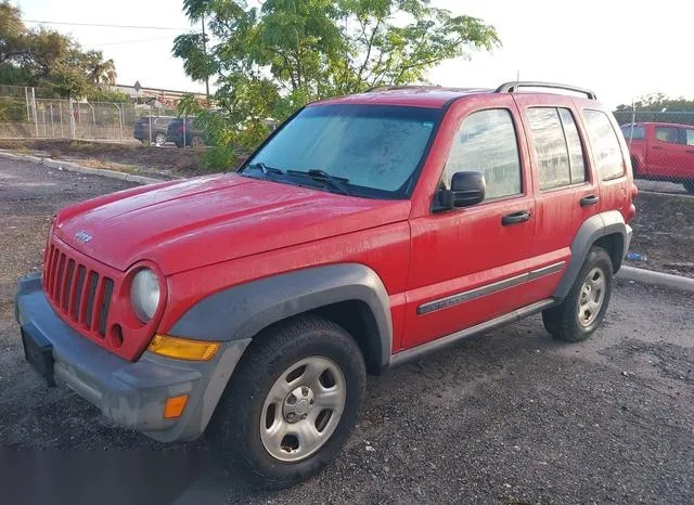 1J4GK48K15W537254 2005 2005 Jeep Liberty- Sport 2