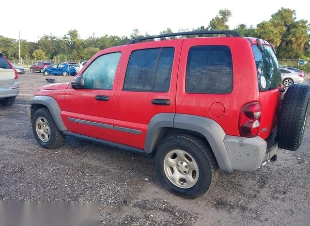 1J4GK48K15W537254 2005 2005 Jeep Liberty- Sport 3